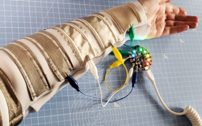 What is conductive cloth? I turned conductive fabrics into a touch input sleeve!