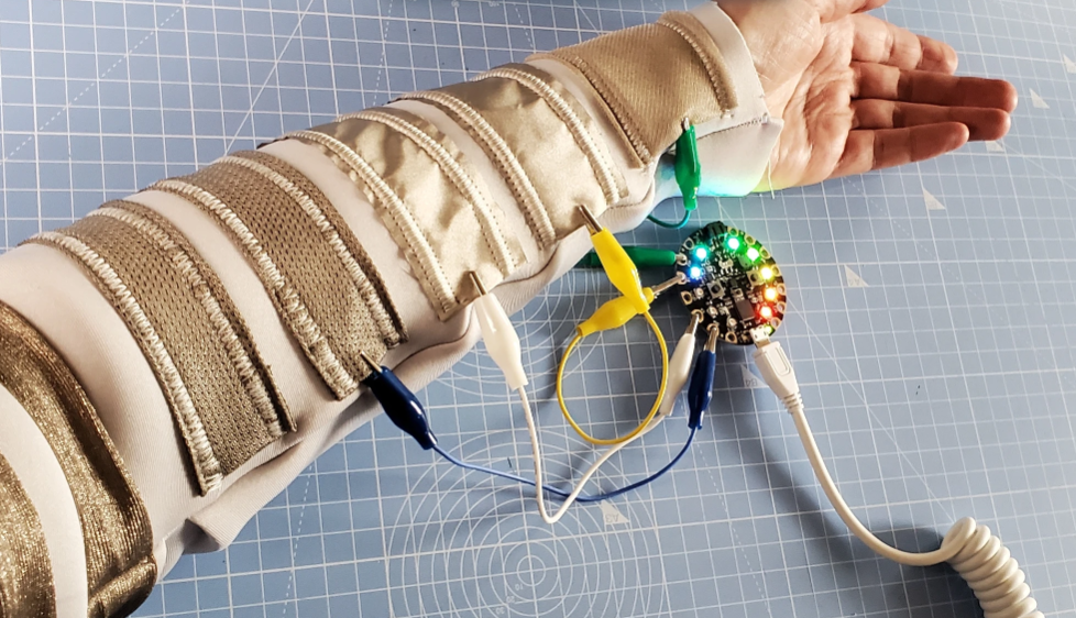 conductive fabric sleeve